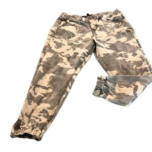 Boston Proper Camo Elastic Ankle Jeans